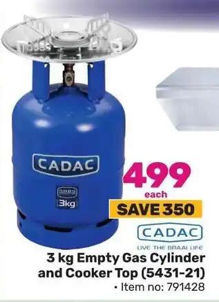 gas cylinder and cooker top at game